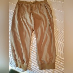 Olive Green Jogger Pants